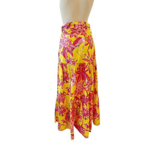 Banjanan Discovery Skirt in Flamingo Rhododendron Vibrant Yellow XS - Picture 3 of 9